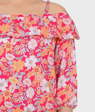 Girls Off Shoulder Top