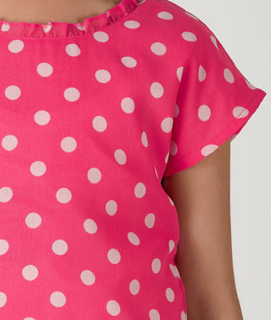 Girls Waist Tie Top