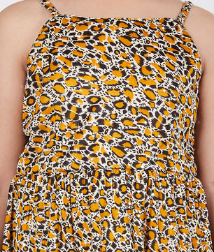 Girls Tiger Print Dress